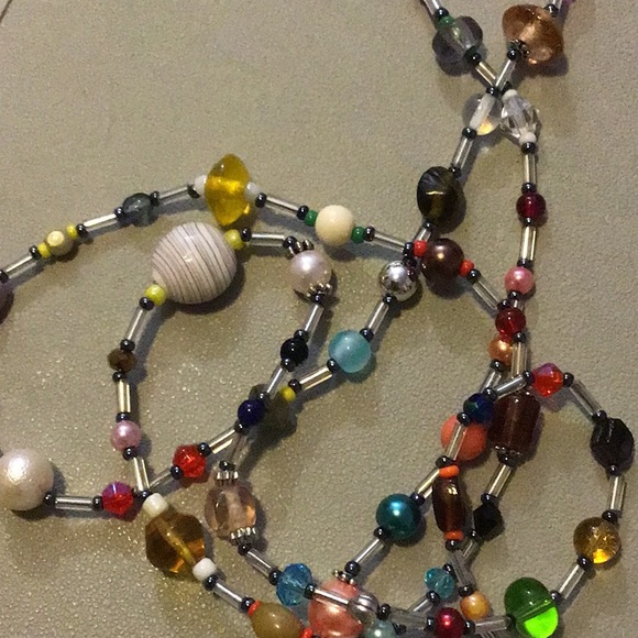 handmade jewelry Jewelry - JEWELRY SALE HandCrafted Bead Soup Long Necklace